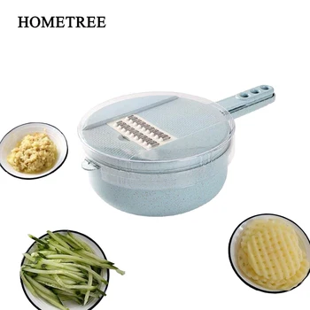 

HOMETREE Kitchen Graters Multifunction Wheat Crushing Manual Grinding Machine Egg Colander Potato Onion Vegetables Tools H790