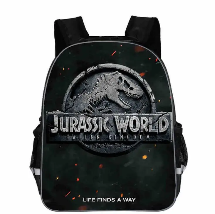 11 13 16 Inches Dinosaur World Backpack Animal Anime Jurassic Dragon School Bags Toddlers Boys Girl - 32968560146