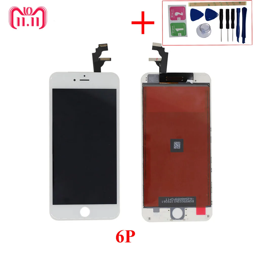 

Tested AAA LCD Screen For iPhone 6 Plus 6P Ecran LCD Display Digitizer Touch Module Replacement LCDs Tela for iPhone 6S plus 6SP