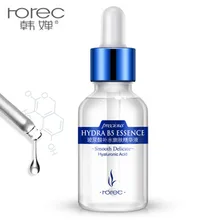 Rorec 100% pure Snail Secretion Extract Hyaluronic Acid Face Serum Care Whitening Oil Control Moisturizing