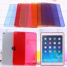 For iPad mini 4 7.9 inch Case soft Rubber TPU Silicone Protective Back Cover For Apple iPad mini 4 mini4 Tablet Accessories