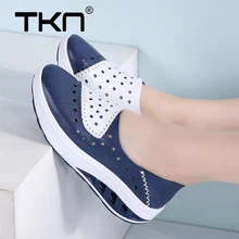 TKN/ прогулочная обувь; женская дышащая обувь с воздушной амортизацией; кожаная спортивная обувь для женщин; спортивные кроссовки без застежки