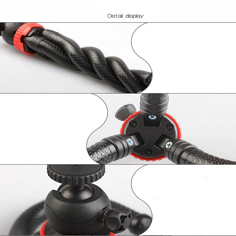 Flexible Octopus Large Tripod Stand Multi-functional Mini Camera Tripod For Digital Camera Smartphone Accessories (2)
