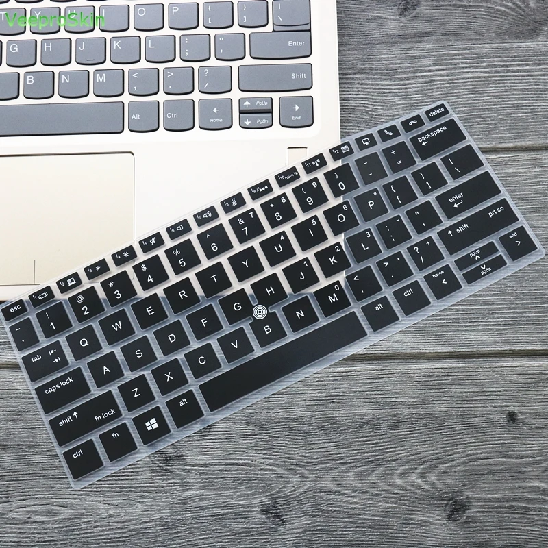 Чехол для ноутбука hp EliteBook ELITEBOOK 830 G5/735 G5 G6 с отверстием для трекпоинта 13 13,3 дюймов, защитный чехол для клавиатуры ноутбука - Цвет: black