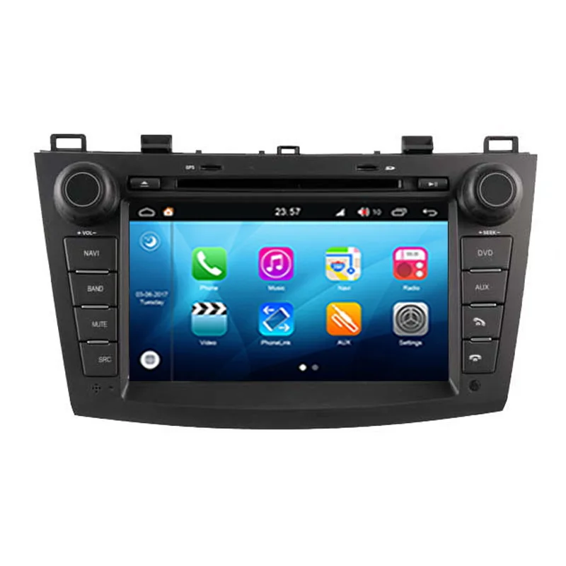 S200 Android 8 0 dvd плеер автомобиля аудио для Mazda 3 (2010 2012) gps Bluetooth стерео Navi СМИ