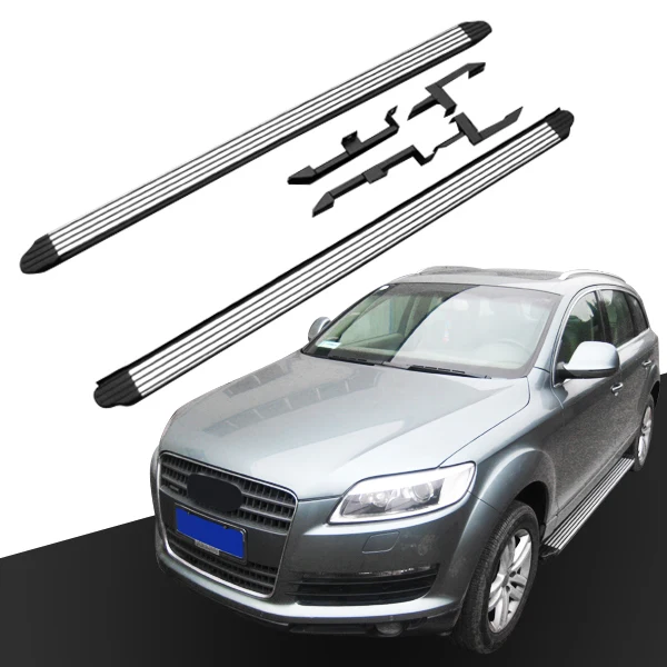 2 PCS Platform Iboard Side Step for AUDI Q7 2009 2015 Running Board