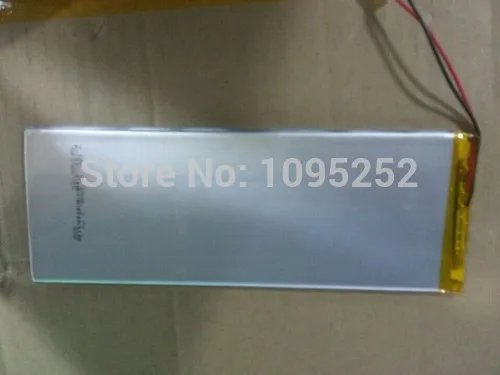3.7V lithium polymer batteries 4500mah universal battery brand tablet PC 3.0*66*180