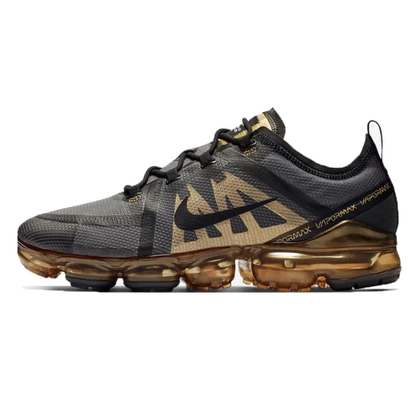 Original Authentic NIKE Air VaporMax 2019 Mens Running Shoes Breathable Support Sports Sneakers 2019 New Arrival AR6631-001