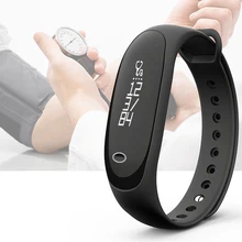Анти потерял E26 Водонепроницаемый Tri-оси Сенсор Smart Band сердечного ритма сна Мониторы Фитнес трекер дистанционного Камера 0.86′ для IOS Andriod