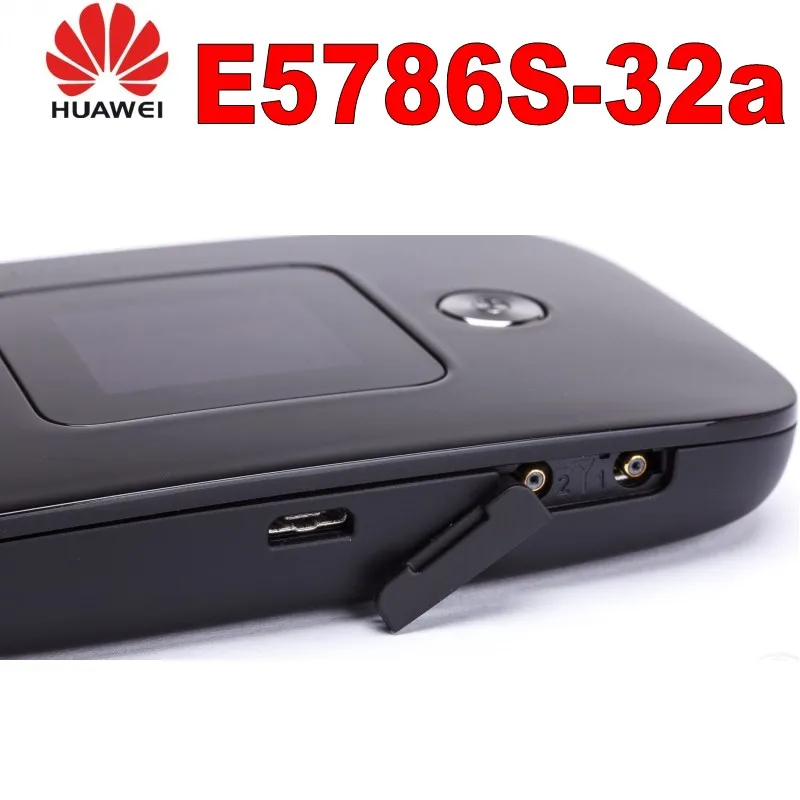  Unlocked huawei E5786 E5786s-32a with antenna hotspot 4g 300Mbps LTE cat6 mobile wifi