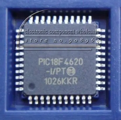 

wholesale 5pcs/lot PIC18F4620-I/PT 18F4620 IC MCU FLASH Chip 32KX16 TQFP44