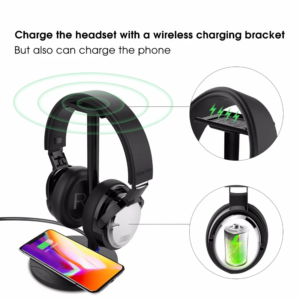 Новые Bee Bluetooth наушники с активным шумоподавлением беспроводная гарнитура