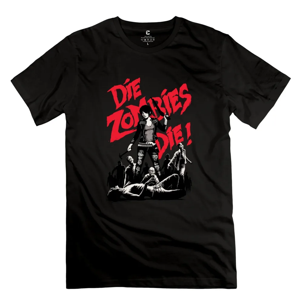 new arrival Die Zombies men's t shirt custom your own o neck t-shirt men | Мужская одежда