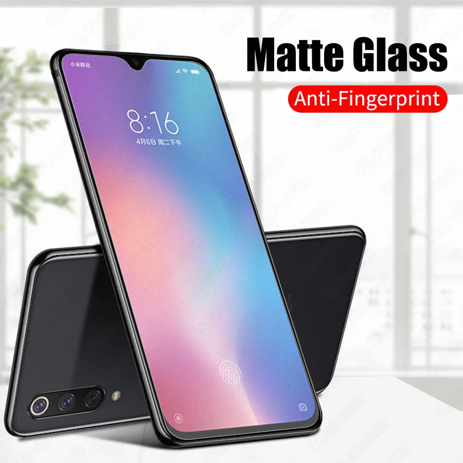 Матовое закаленное стекло для Xiao mi Red Note 7 6 5 Pro Pocophone F1 9 8 SE A2 Lite Max 3 Защитная пленка