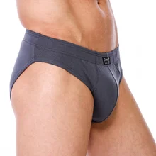 Мужские хлопковые тригонометрические трусы дышащие u удобные трусы 4 шт./партия