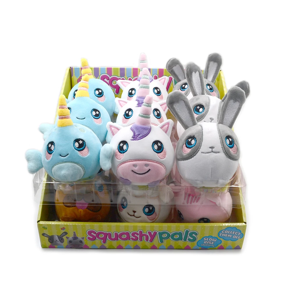 3.5'' Super Squishy Foamed Stuffed Animal ball, Soft, Adorable Squishy