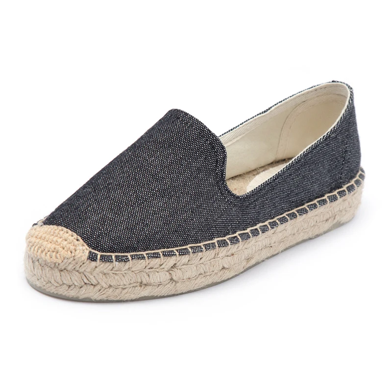 

Loafer women platform espadrilles for spring and summer