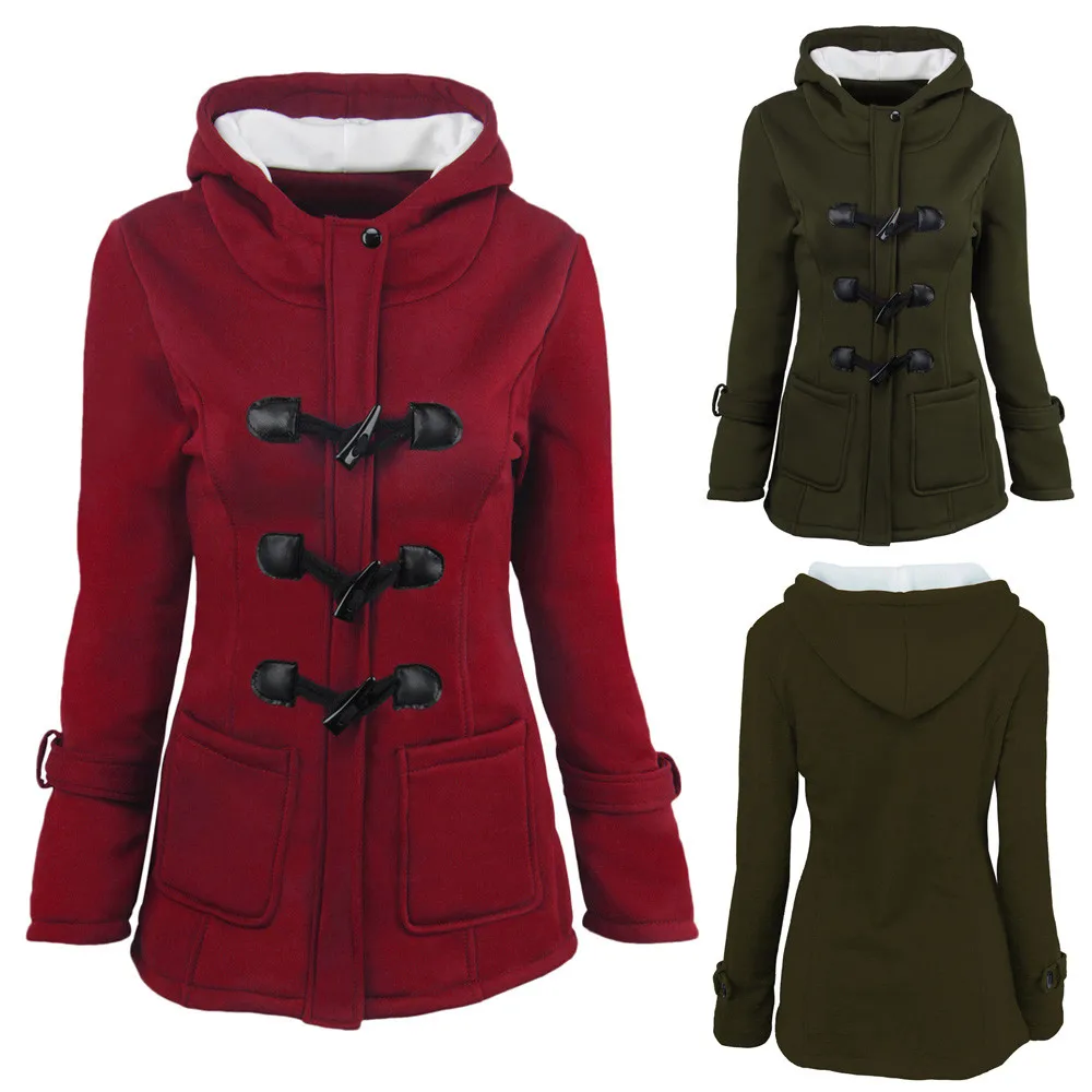 S-6XL размера плюс женские пальто и куртки зимние теплые хлопковые уличные зимние куртки женские пальто с капюшоном шерстяные пальто парки с капюшоном