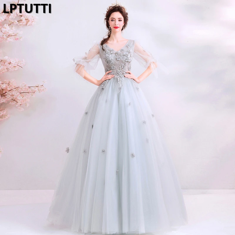 

LPTUTTI Appliques Beading New For Women Elegant Date Ceremony Party Prom Gown Formal Gala Events Luxury Long Evening Dresses