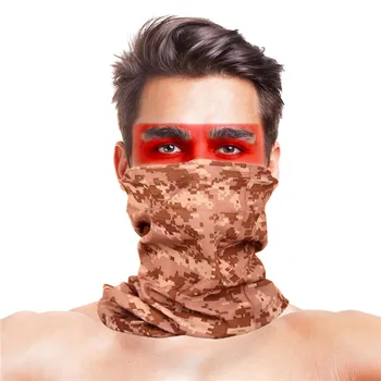 

Army Military Outdoor Hiking Scarves Camouflage Ciclismo Scarves Polyester Anti UV Dust Neck Face Masks Hiking Cycling Bandanas