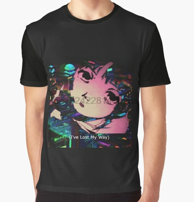 

All Over Print T-Shirt Men Funy tshirtserial experiments lain Short Sleeve O-Neck Graphic Tops Tee women t shirt