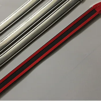 

4PCS Car Edge Guards Trim Molding Protection Strip for suzuki vitara 2016 suzuki jimny ford mondeo mk4 nissan qashqai asx