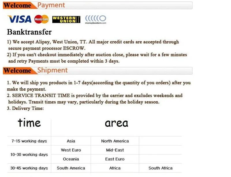 pay and ship