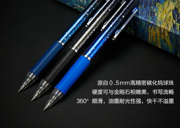 1 шт. стираемая ручка цвет синий, черный; большие размеры волшебная ручка канцелярские принадлежности студенческий экзамен запасные школьные принадлежности 0,5 мм цветной канцелярские принадлежности