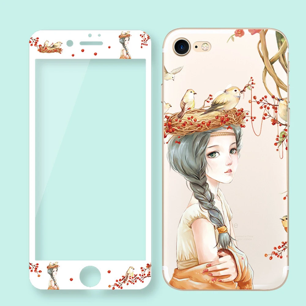 Flower-Tempered-Glass-Screen-Protector-For-iPhone-7-Plus-3D-Curved-Edge-Cartoon-Floral-Phone-Cases-For-iPhone-6-6s-Plus-8-SG72- (15)