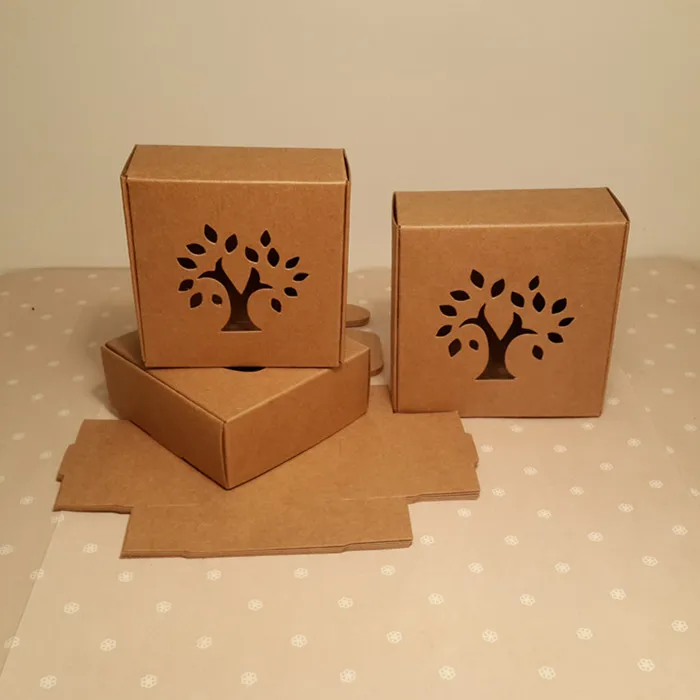 2015 New Arrival Paper Kraft Paper Recyclable Gift &amp  Craft Soap Packing Scatole Cartone Soap Candle Packaging Boxes