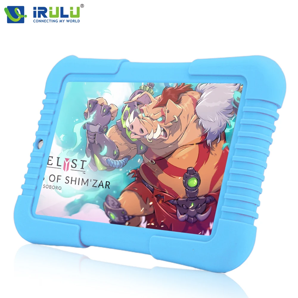 Оригинал Y3 iRULU 7 &quotсиний Babypad 1280*800 IPS Android 5.1 A33 Quad Core Планшетный ПК 1 Г/16 Г для дети