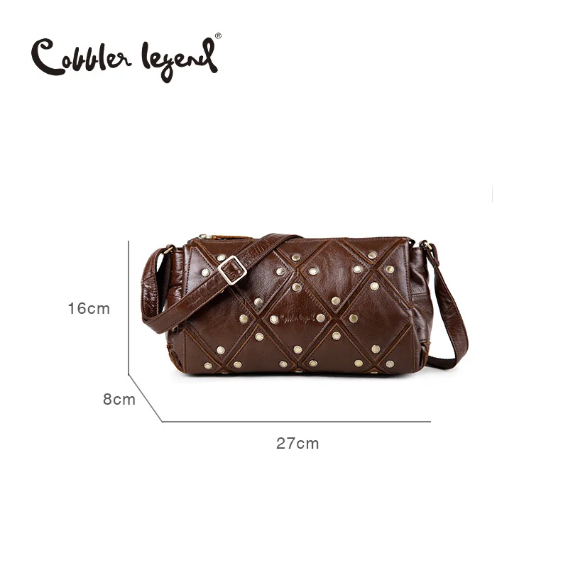 Cobbler Legend, брендовые новые женские сумки через плечо, натуральная кожа, женская сумка через плечо, мини-сумка, сумочка
