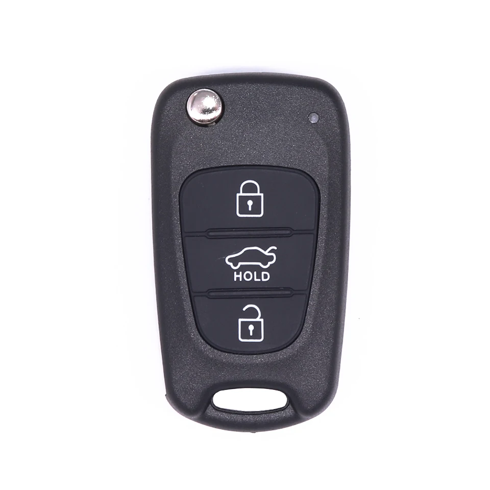 

3 Buttons Flip Folding Remote Car Key Shell Cover Case For Hyundai Avante I30 IX35 Kia K2 K5 Sorento Sportage