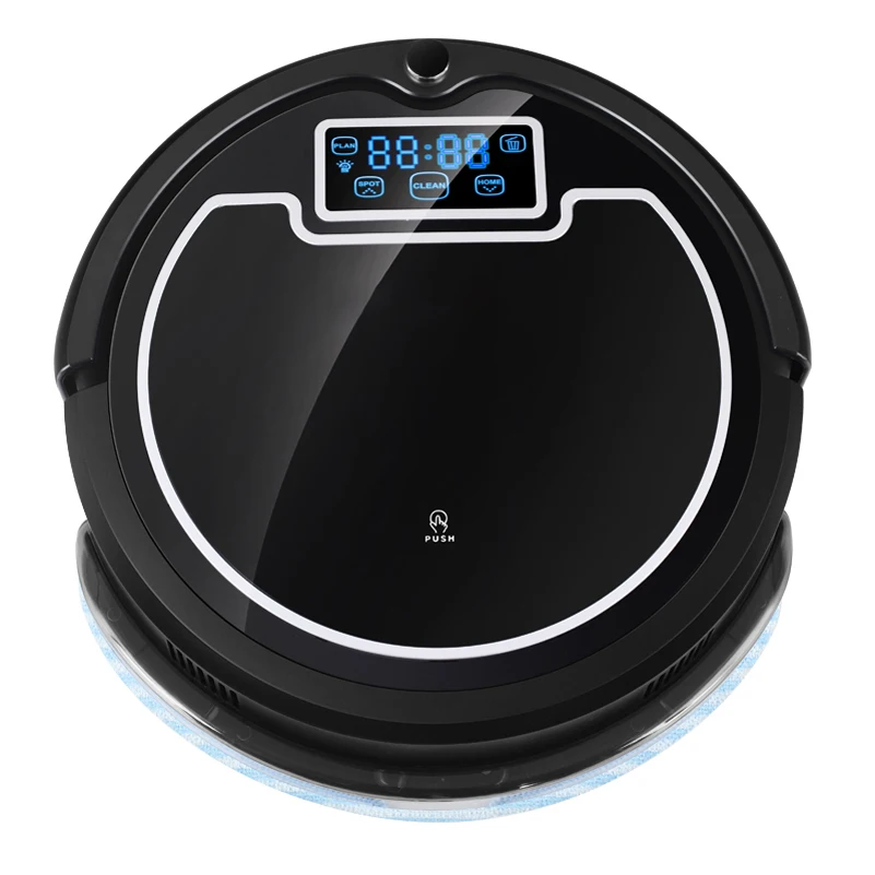 

Robot Vacuum Cleaner with Water Tank,Wet&Dry,TouchScreen,Big Mop,Schedule,Virtual Blocker