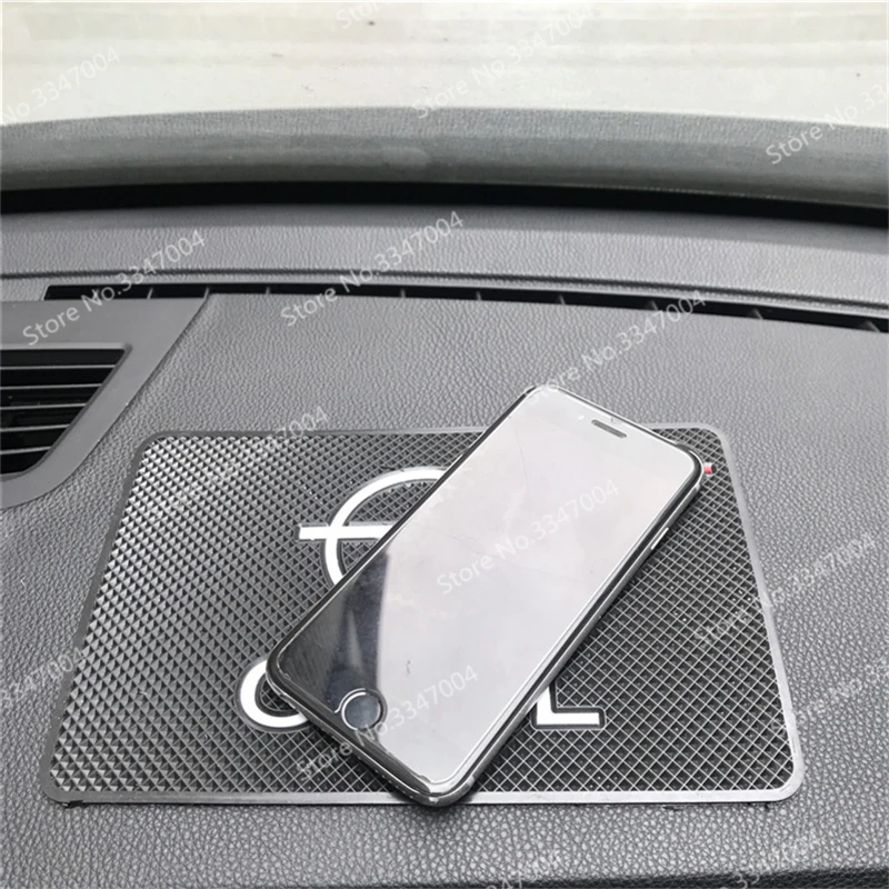 

1pc Anti-slip Mat Non Slip Pad With Car Logo For OPEL ADAM AGILA AMPERA Cascada COMBO CORSA Insignia MOKKA