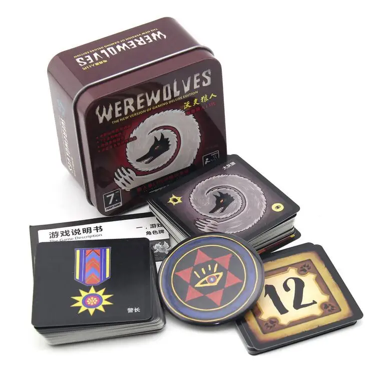 

Werewolf Kill gaming board game Reasoning game for adults card game
