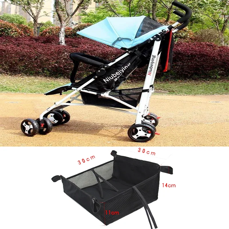 

Baby Diaper Bag Yoyo Yoya Stroller Accessories Wheelchair Bag Organizer Attachable Infant Pram Bottom Stroller Basket