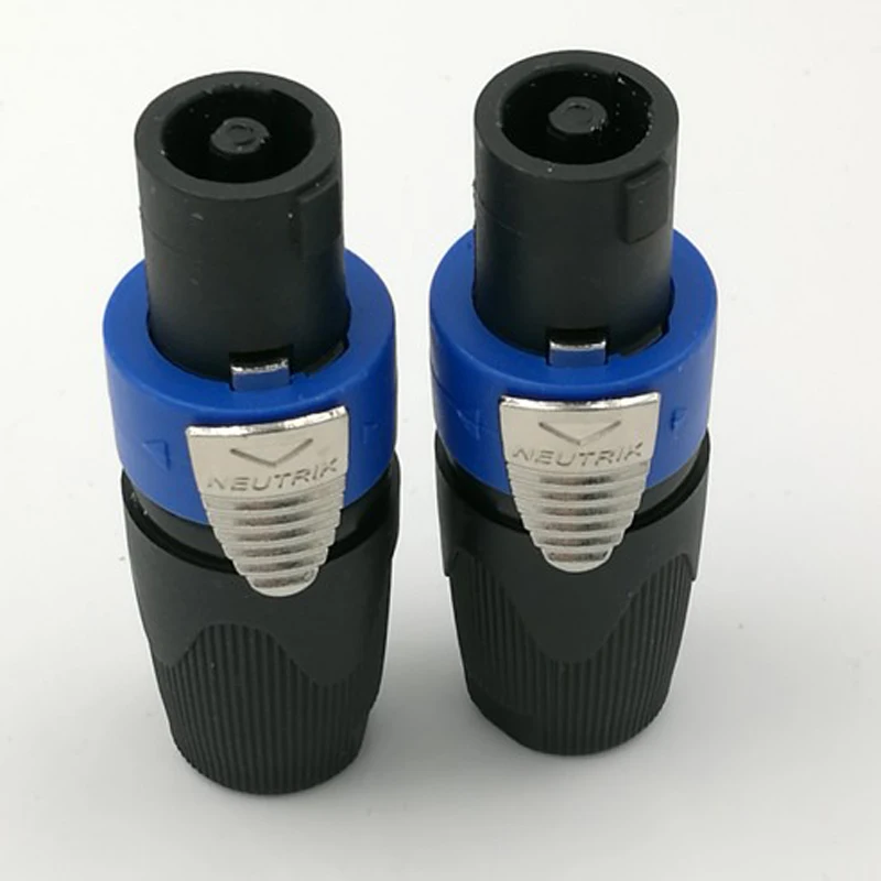 25pcs/lot High Quality SPEAKON NL4FC 4 Pin Professional Speaker Stereo