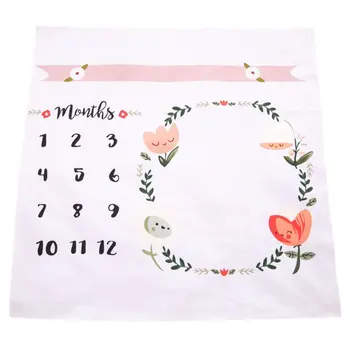 

Kids Photography Props Newborn Baby Blankets Swaddle Wrap Fashion Bathing Towels Flower Printed Soft Blanket DIY Infant