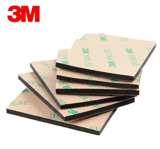 Pack 3 Sheets 8.5"x11" Clear Super Sticky Double Sided Adhesive 3M 300LSE 9495LE 