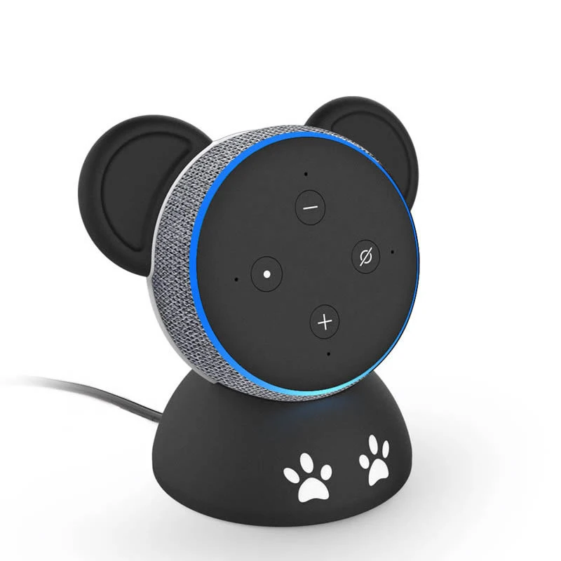 

Compatible Echo Dot 3rd Generation Base Mount Professional Panda Non-Slip Desk Stand Holder for Echo Dot 3rd Generation Speaker