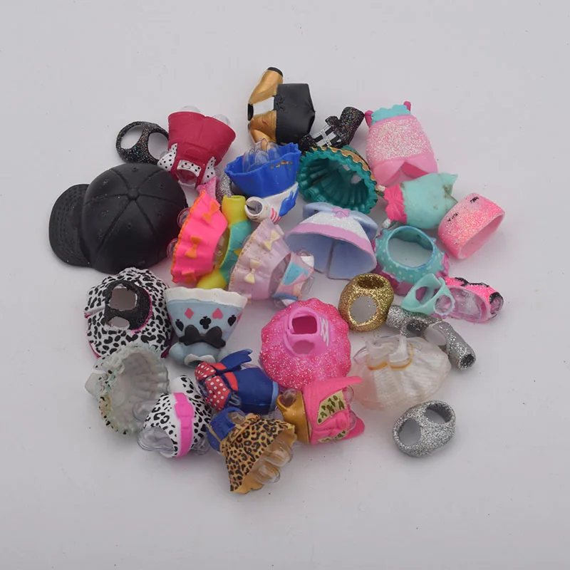 plastic doll clothes accessories bottle shoes for series 1 2 3 doll toy gift for girl