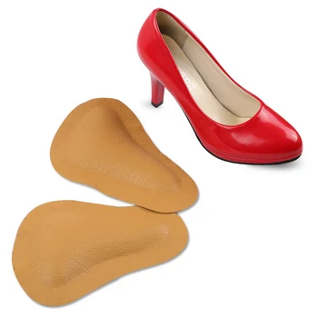

Foot Care Toe Support Forefoot Pad leather Cushion Pad Orthotic Insole Half Yard Pad Metatarsal Tool High-heeled ShoesZ28006