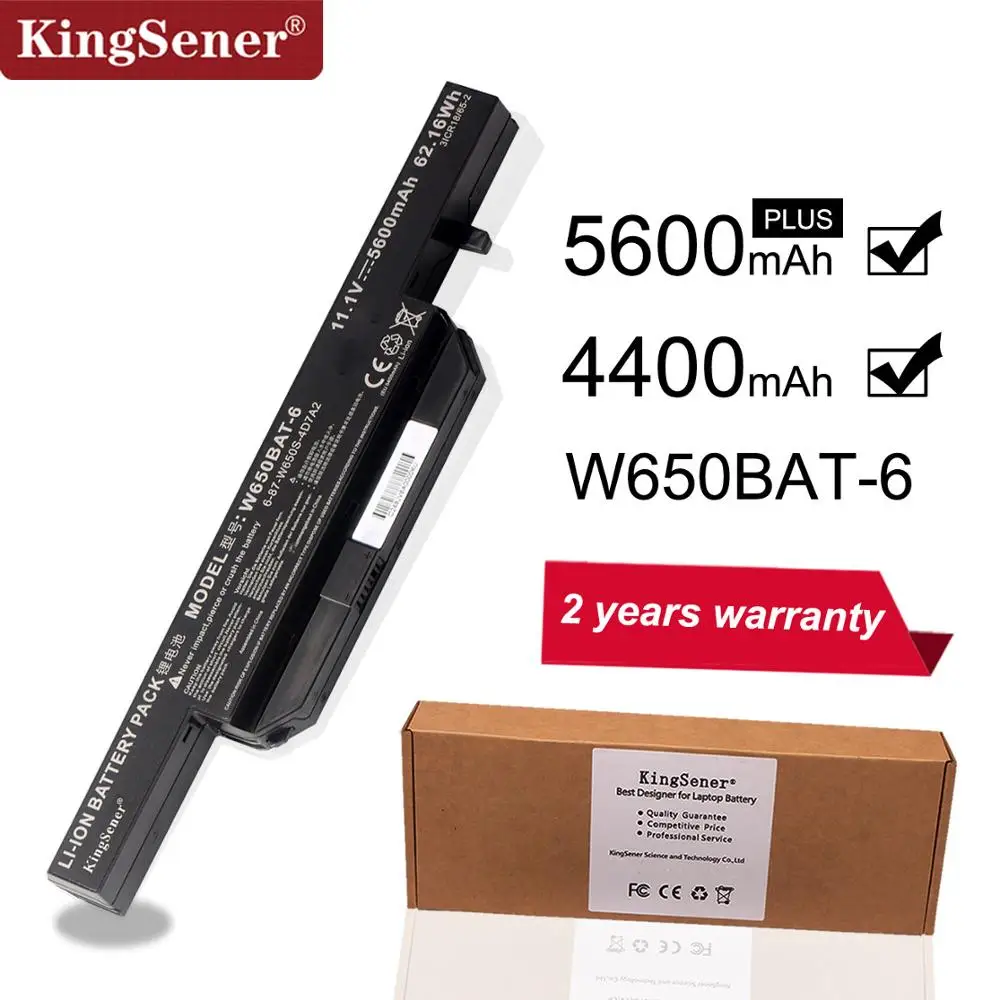 Kingsener Новый W650BAT-6 ноутбука Батарея для Hasee k610c K650D K750D K570N K710C K590C K750D G150SG G150S G150TC G150MG W650S