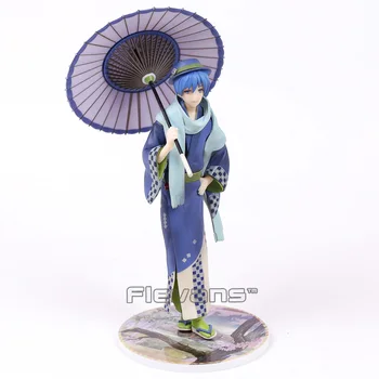 

Anime Vocaloid Kaito Hanairogoromo Kimono Flower Cloth 1/8 Scale PVC Figure Collectible Model Toy 23cm