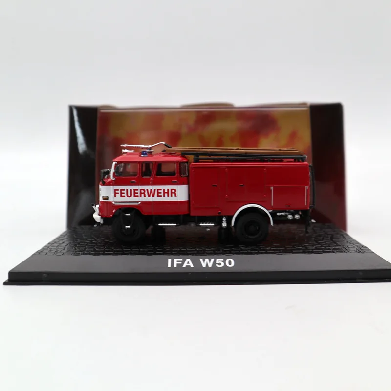 

Atlas 1/72 IFA W50 010 Fire Engine Diecast Models Limited Edition Collection Red