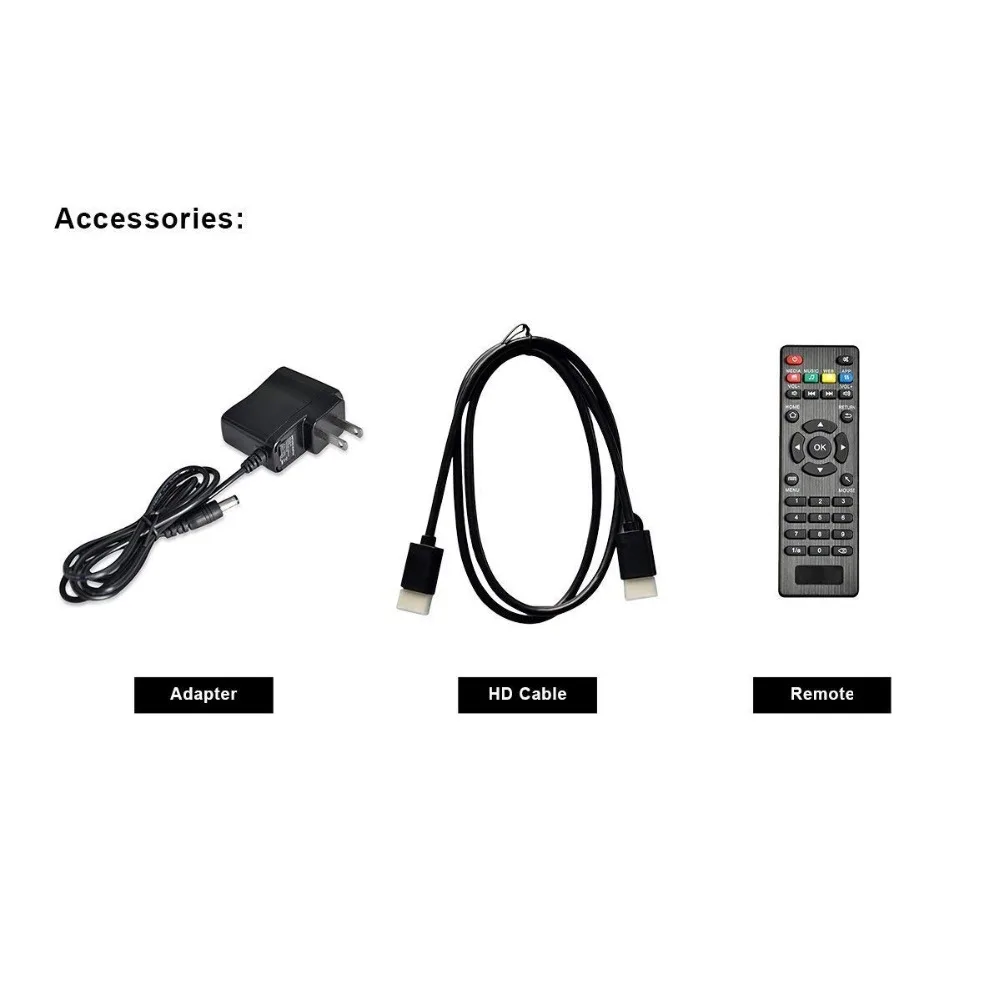 Vmade V96S ТВ приставка Android 7 0 Allwinner H3 четырехъядерный 1G + 8G 4K Смарт Поддержка IP tv Youtube
