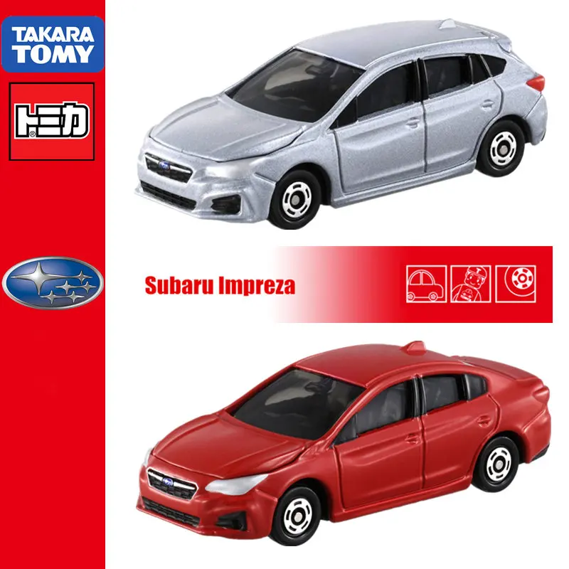 

Takara Tomy Tomica Subaru Impreza car toy No.78 Diecast pop model kit miniature kids toys for children Collectibles
