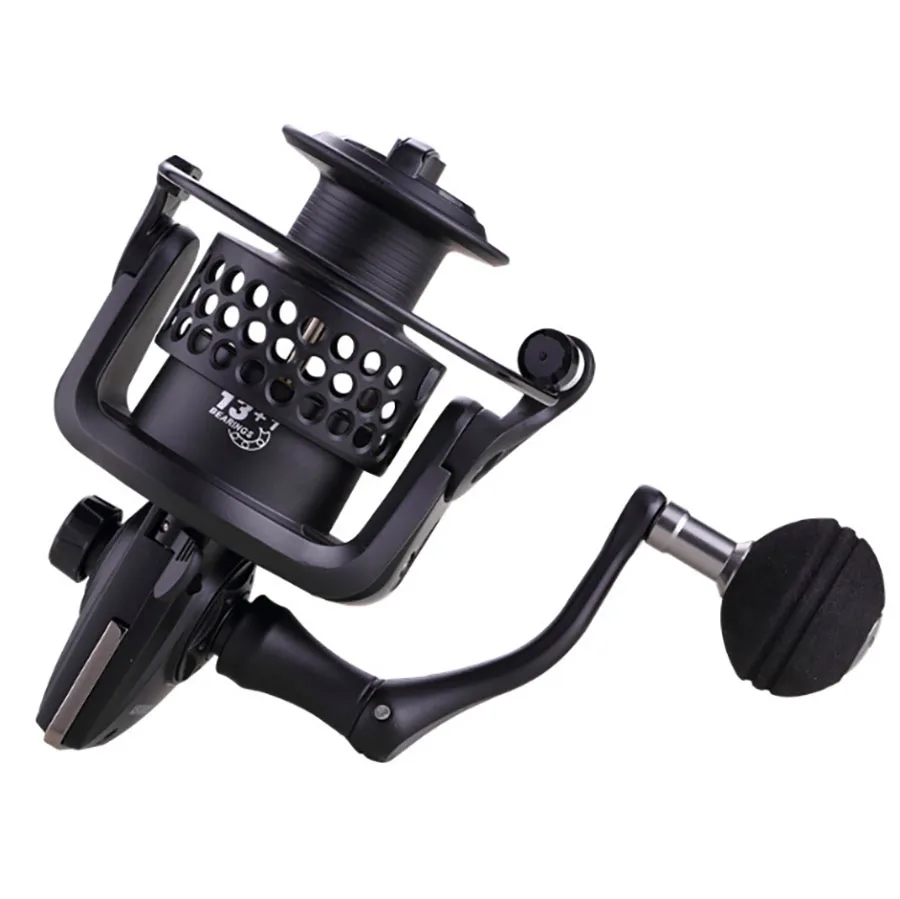

Gapless Spinning Fishing Reel 14BB JF1000-7000 5.2:1 Metal Carp Fishing Wheel Spinning Reel For Fishing New Fishing Vessel