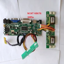 kit for M190EG02 V0 M.NT68676 DIY 30pin VGA DVI Screen Panel 1280X1024 LVDS 4 lamps HDMI Driver Controller board 19″